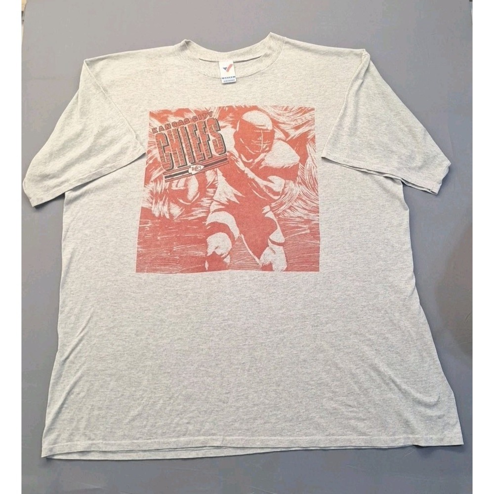 Vintage‎ 90's Kansas City Chiefs Single Stitch T-shirt Artex One Size Fits All